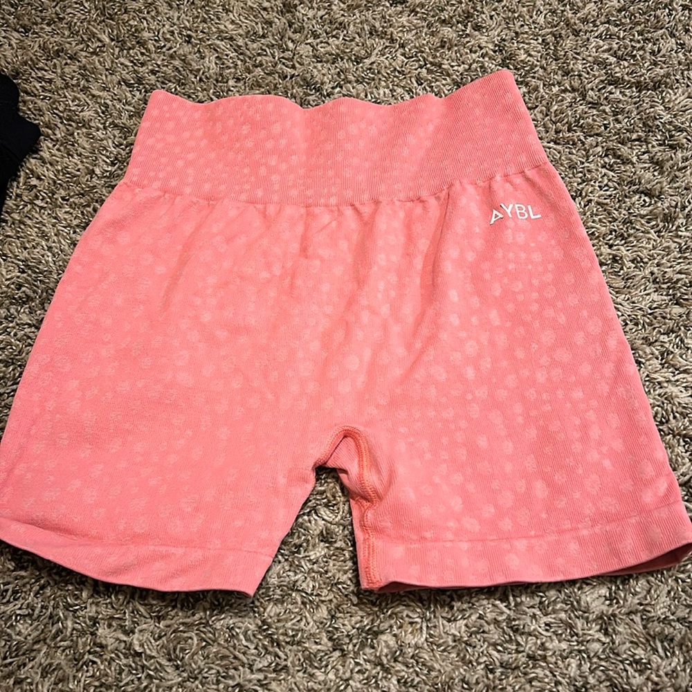 AYBL pink dotted shorts